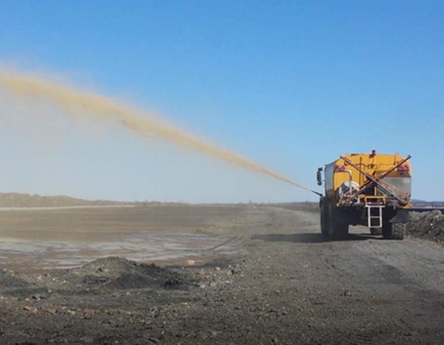 Recouvrement de résidus miniers - Services d'été avec Multi Routes Inc.